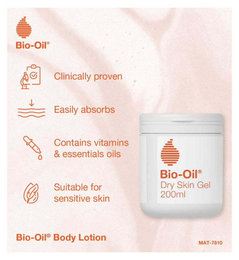 Bio-Oil Dry Skin Gel moisturiser 200ml - British product