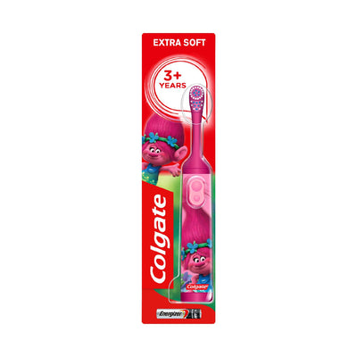 Boots Colgate Kids Trolls Extra Soft Battery Toothbrush- Buy online at McGrocer