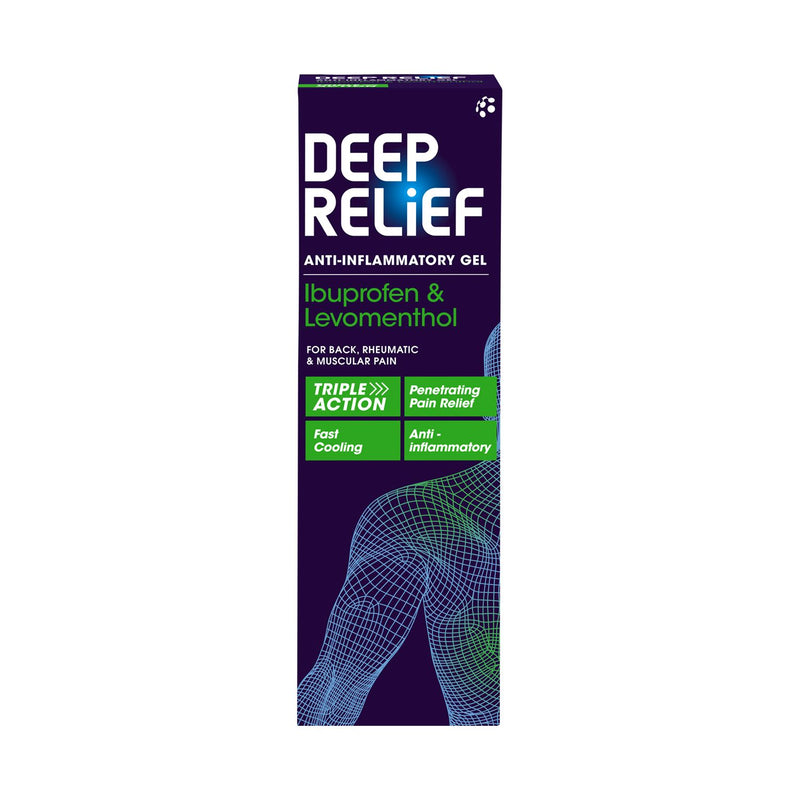 Deep Relief Duo pain relief gel 100g - British product