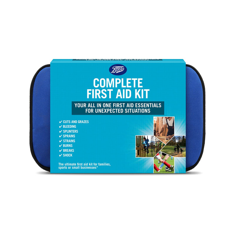 Boots Complete First Aid Kit 50 Items - British product