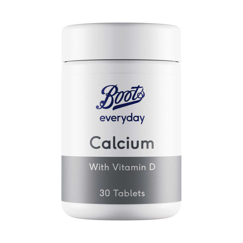 Boots Everyday Calcium with Vitamin D 30 tablets - British product