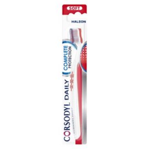 Boots Corsodyl Daily Complete Protection Healthy Gum Manual Toothbrush- Buy online at McGrocer
