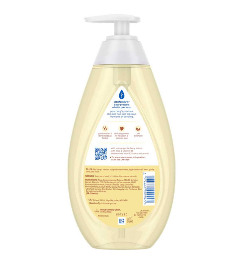 Johnson's baby top-to-toe wash 500ml (British brand)