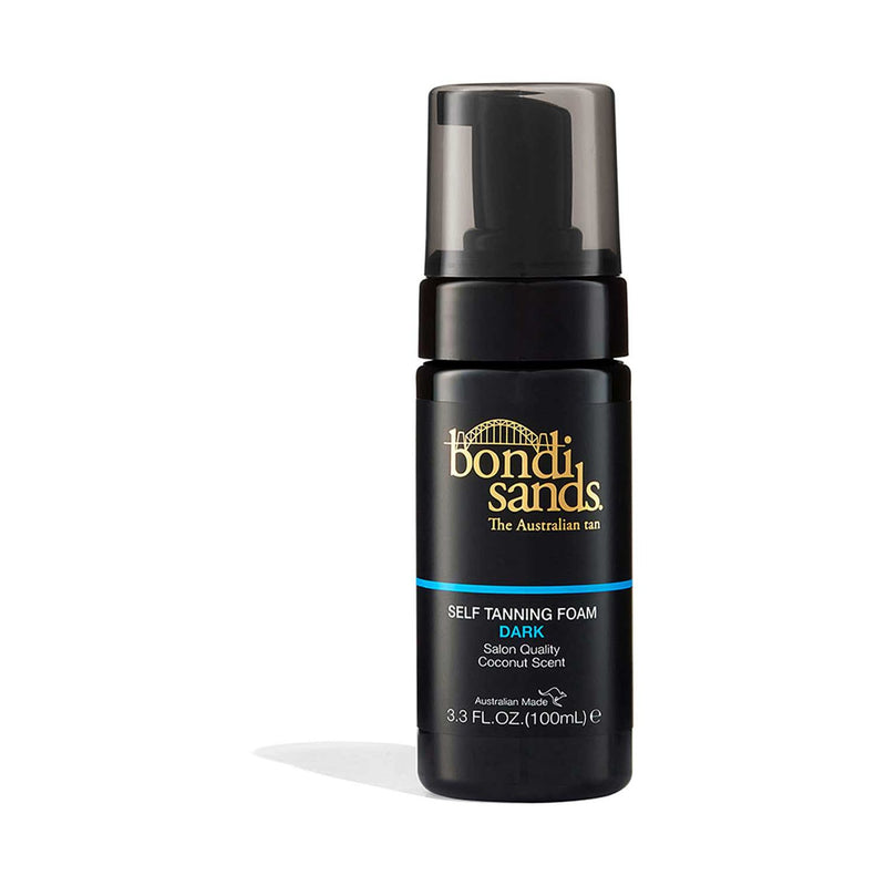 Bondi Sands Mini Dark Foam 100ml travel size bottle - British product