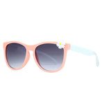 Boots kids sunglasses peach white retro frame (British brand)