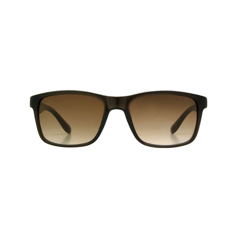 Boots mens sunglasses crystal grey frame gradient brown lenses - British product