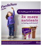 PaediaSure nutritional shake chocolate 4x200ml, imported from the UK