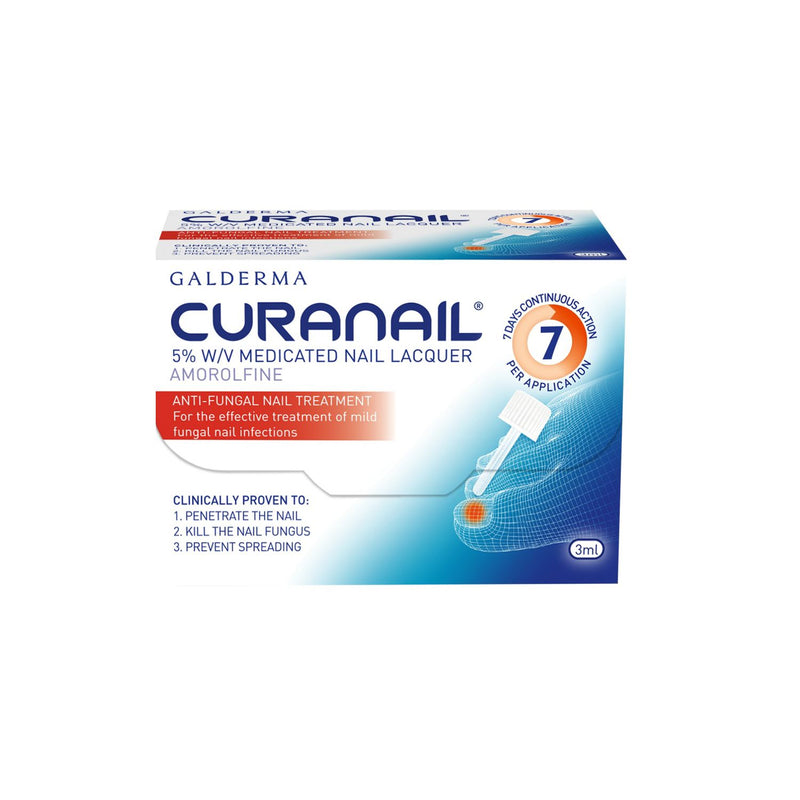 Curanail nail lacquer 5% 3ml - British product