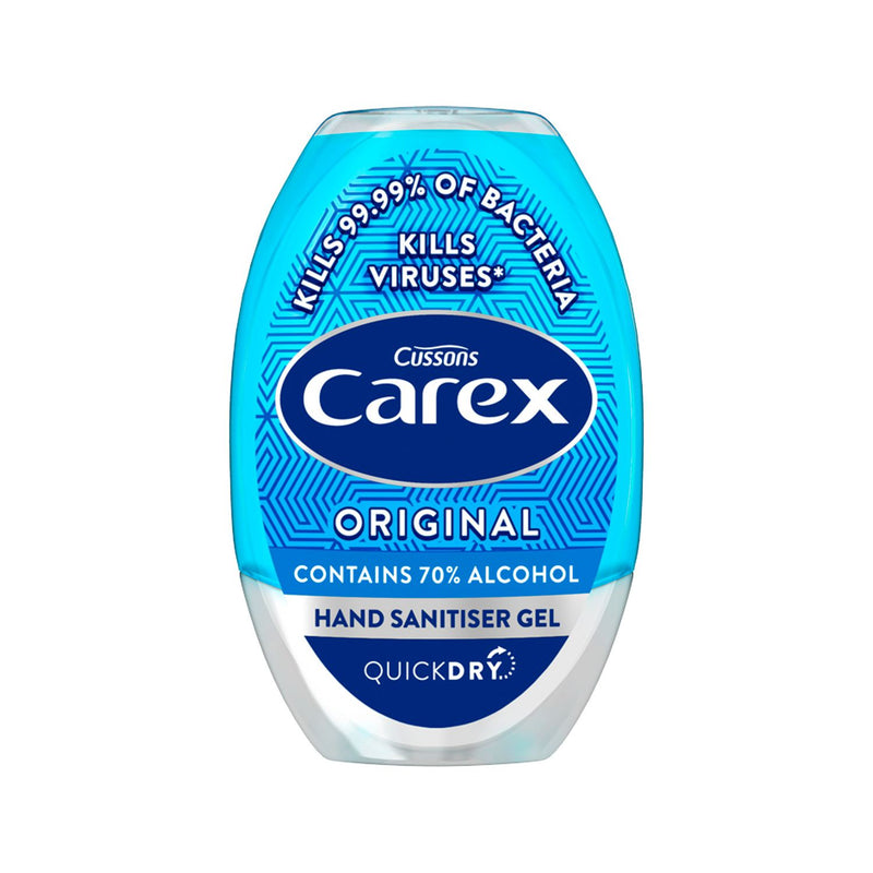 Carex hand sanitiser gel 50ml (British brand)