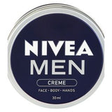 NIVEA Men Creme for face and hands 30ml, imported from the UK