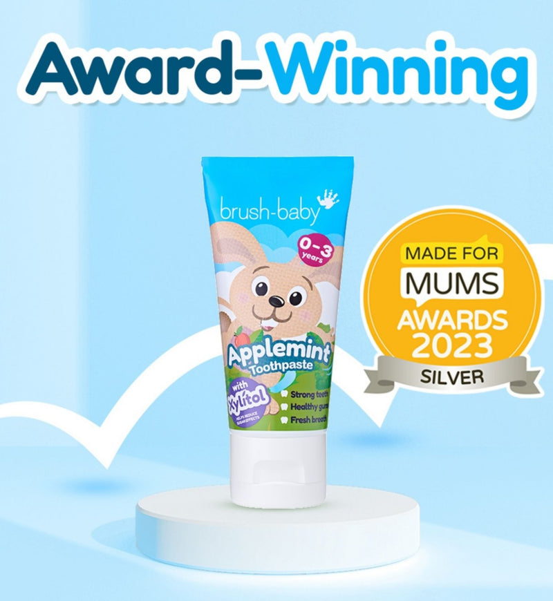 Brush-Baby applemint toothpaste 50ml - British product
