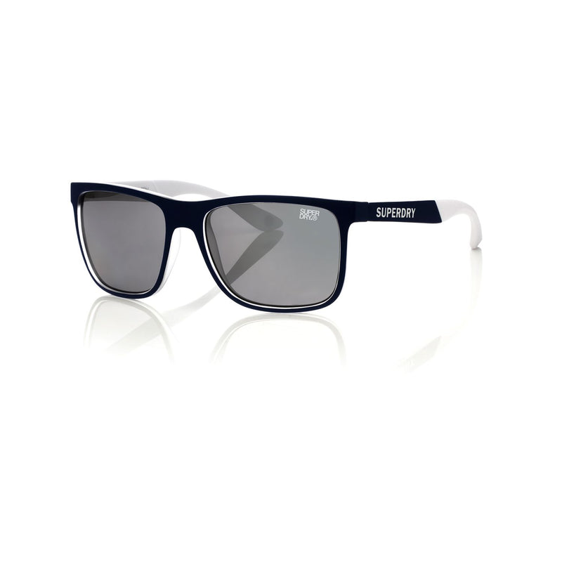 Superdry sunglasses runner navy and white frame (British brand)