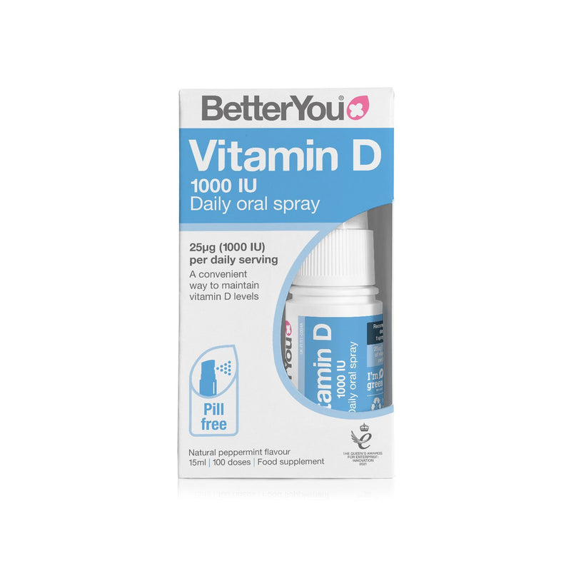 BetterYou Vitamin D oral spray 15ml - British product