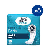 Staydry Extra Plus Liners 80 pack, UK version