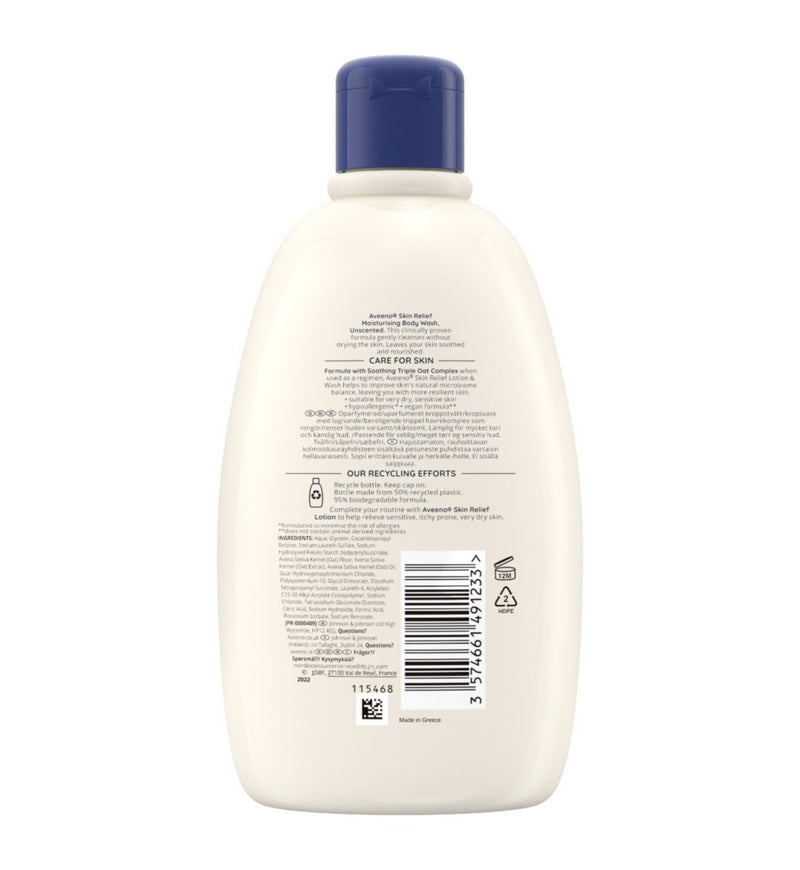 Aveeno Skin Relief Body Wash 500ml - British product