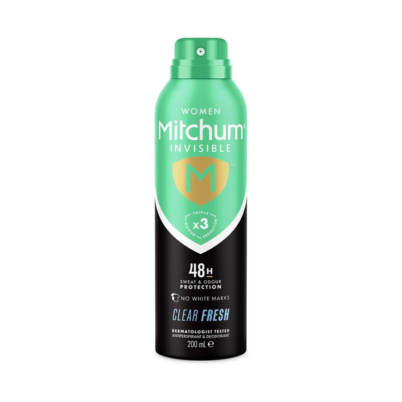 Mitchum Clear Fresh Antitranspirant 200ml, UK-Version