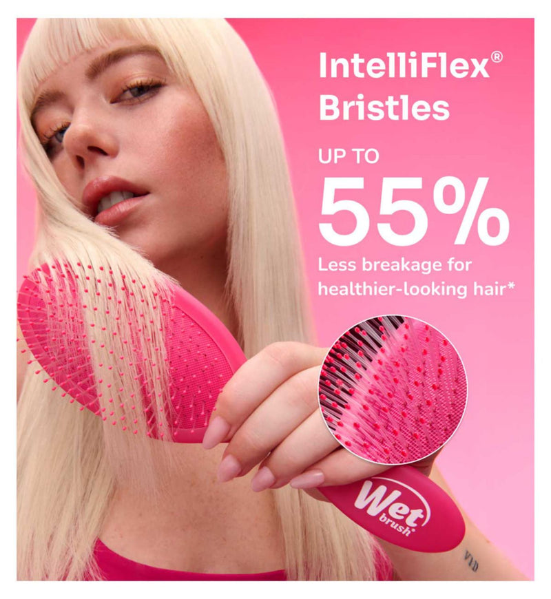 Wet Brush Original Detangler pink hairbrush, imported from the UK