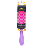 Denman hairbrush 7 row African Violet - British product