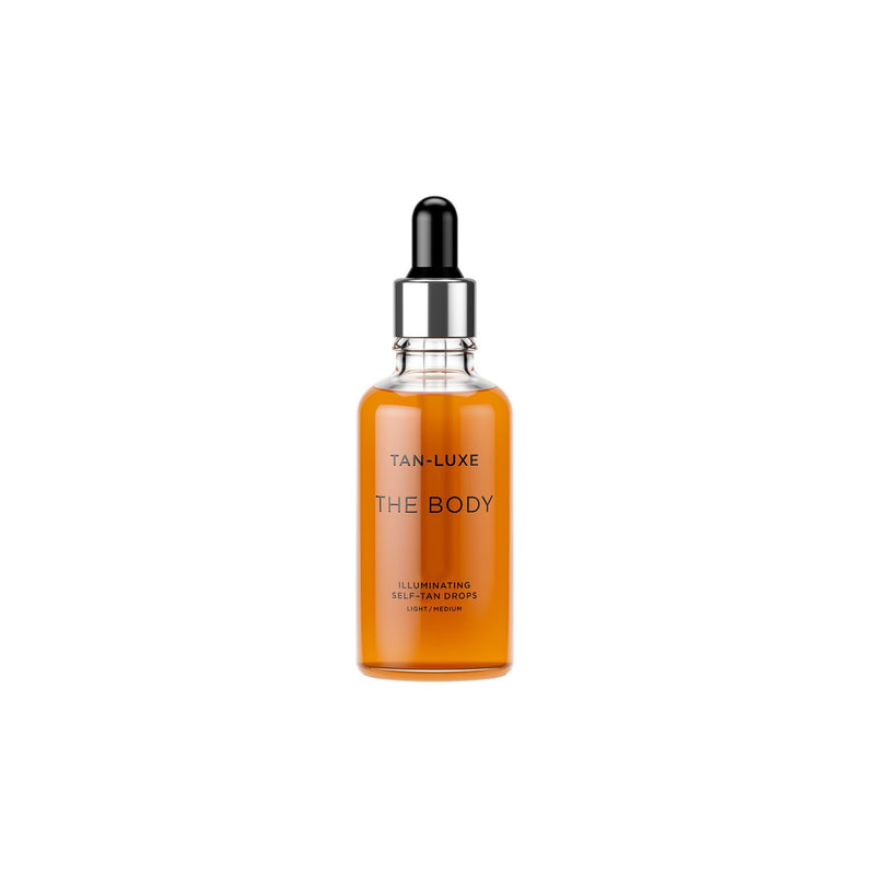 Tan-Luxe self-tanning drops Light Medium 50ml, imported from the UK