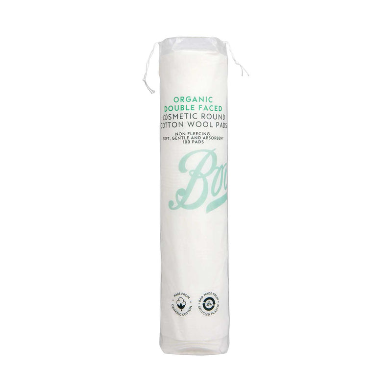 Boots organic cotton wool pads 100 pack - British product