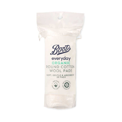 Boots Boots Everyday Bio runde Wattepads 50 Pads - Online kaufen bei McGrocer