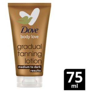 Dove gradual tan lotion 75ml (British brand)