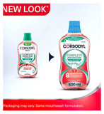 Corsodyl mouthwash mild mint 500ml - British product