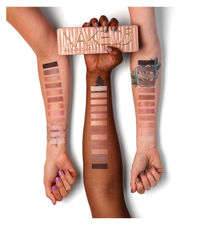 Urban Decay Naked 3 Eyeshadow Palette 12 shades - British product