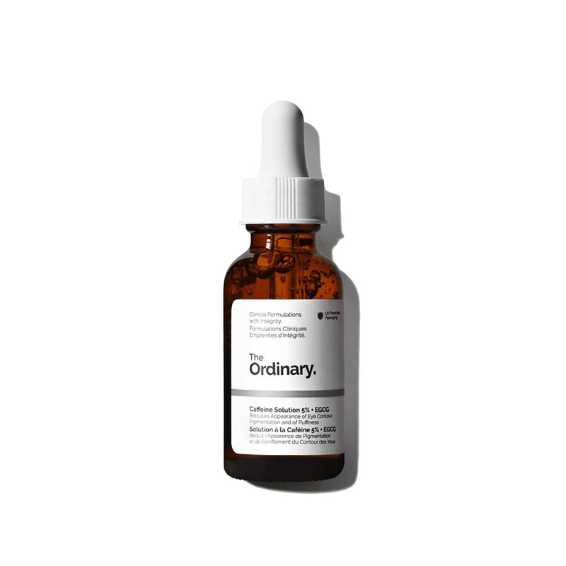 The Ordinary Caffeine Solution 5% + EGCG depuffing eye serum 30ml, UK version