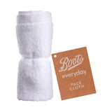 Boots Boots Everyday Soft Cotton Face Cloth White- Buy online at McGrocer