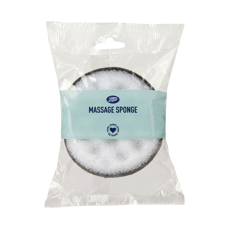 Boots Massage Sponge Charcoal for body use - British product