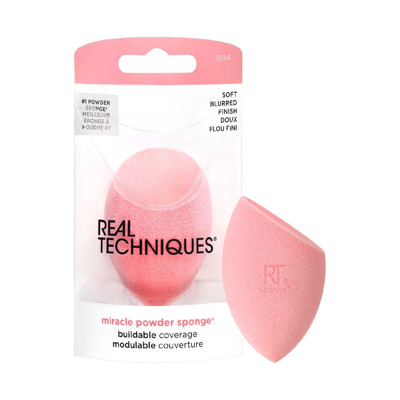 Real Techniques Puderschwamm mit drei Kanten zum Verblenden, Backen, britische Version