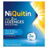 NiQuitin Mint 2mg Lozenges 132 Count (British brand)
