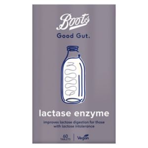 Boots Good Gut Lactase Enzyme 60 Tablets - British product