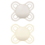 MAM Perfect soother double pack for 0-2 months, UK version