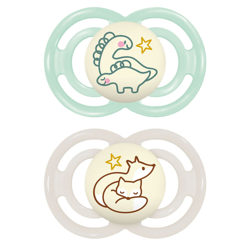 MAM soother Perfect Night 6+ months double pack, UK version