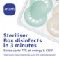 MAM Perfect soother 18-36 months blue double pack, imported from the UK