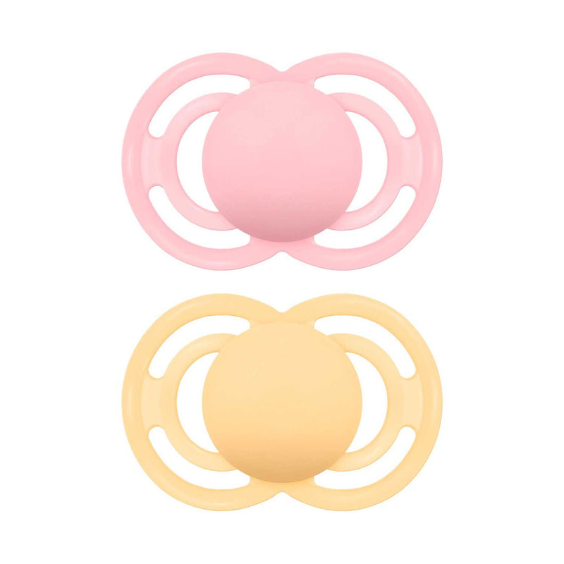 MAM Perfect soother double pack pink - imported from the UK