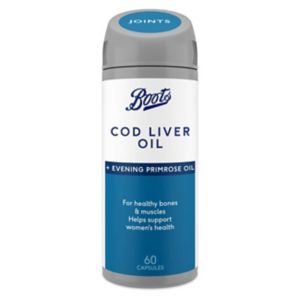 Boots Boots Huile de Foie de Morue et Huile d'Onagre Complément Alimentaire 60 Capsules - Acheter en ligne sur McGrocer