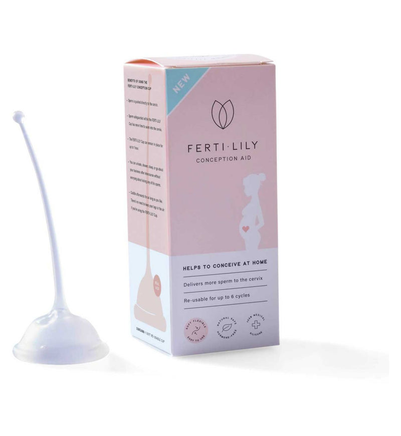 FertiLily conception cup reusable medical silicone (British brand)