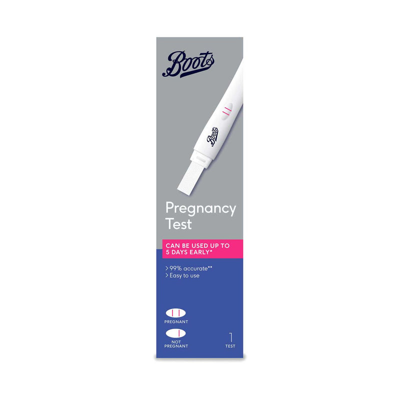 Boots Test de grossesse précoce 5 jours 1 test - Produit britannique
