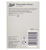 Boots disposable gloves non latex 10 pack - British product
