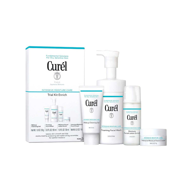 Curél skincare trial kit for dry sensitive skin - British product