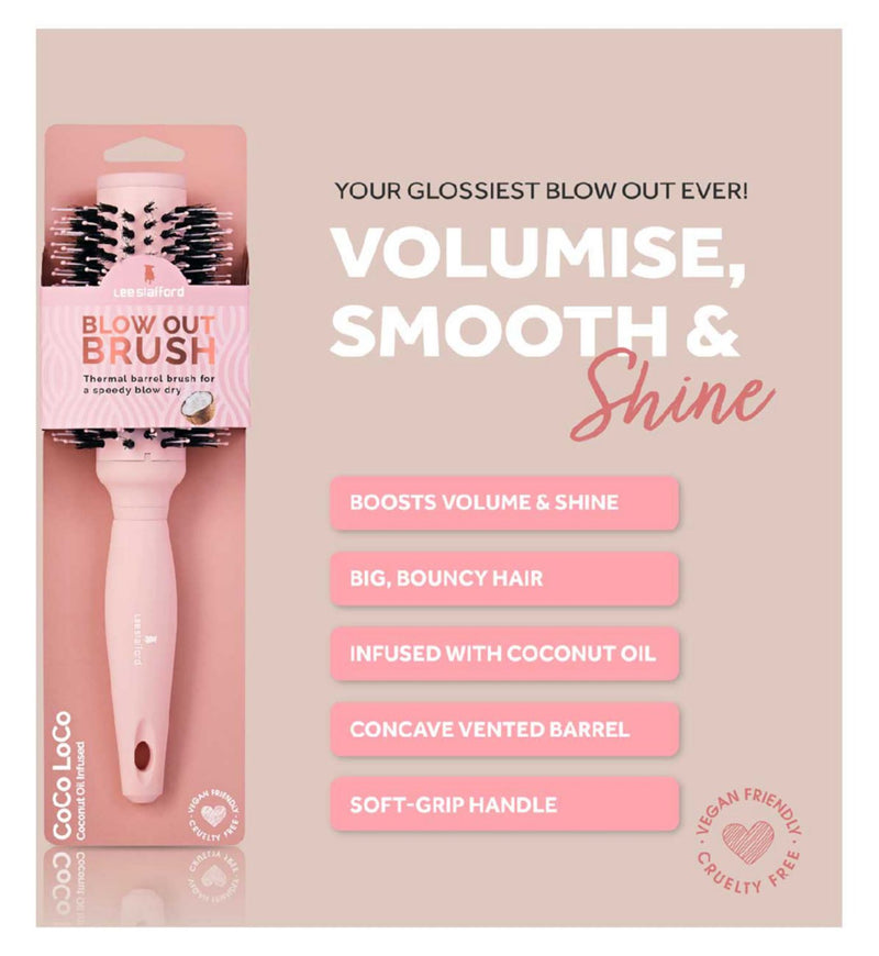 Lee Stafford CoCo LoCo Blow Out Brush, importiert aus Großbritannien
