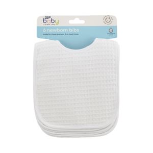 Boots Boots Baby Newborn Bibs 6 Pack Cotton Blend- Buy online at McGrocer