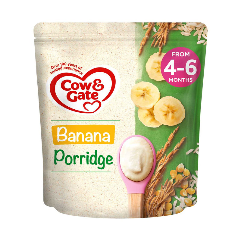 Cow & Gate banana porridge 125g - British product