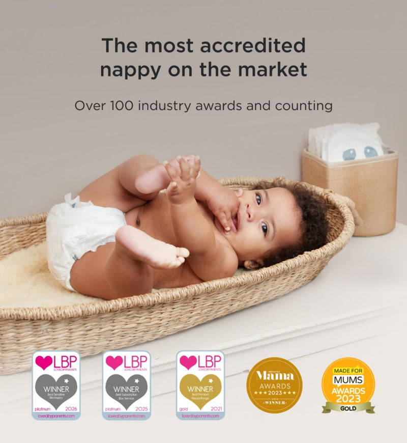 Kit & Kin hypoallergenic nappies size 1 38 pack, UK version