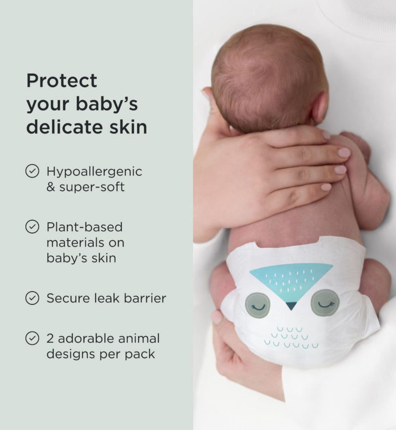 Kit & Kin hypoallergenic nappies size 1 38 pack, UK version