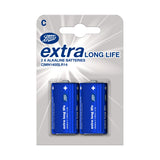 Boots C extra lasting batteries 2 pack - British product
