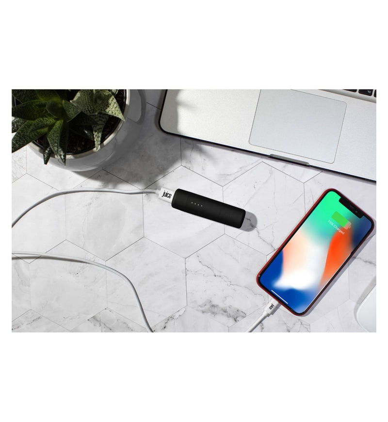 Juice powerbank black colour (British brand)